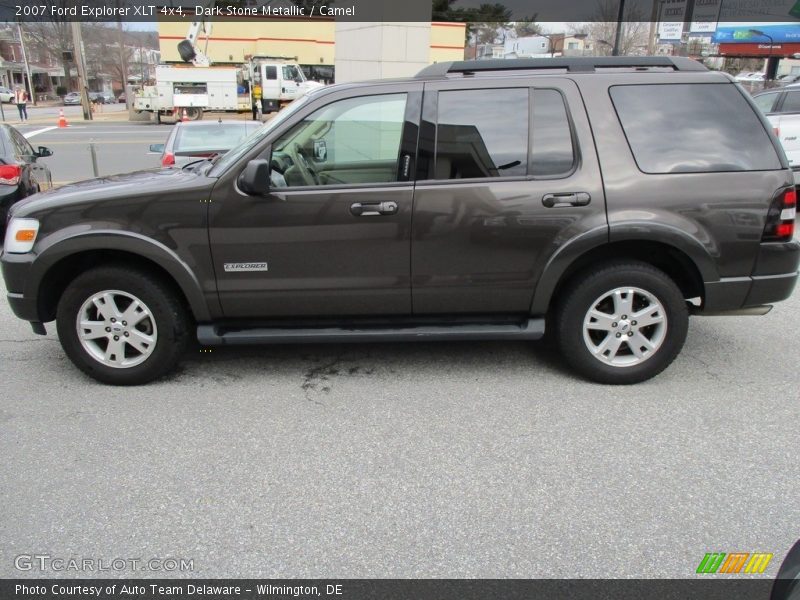 Dark Stone Metallic / Camel 2007 Ford Explorer XLT 4x4