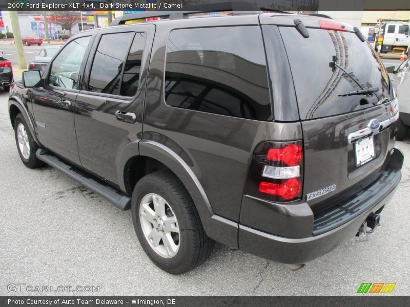 Dark Stone Metallic / Camel 2007 Ford Explorer XLT 4x4