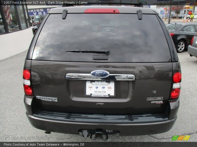 Dark Stone Metallic / Camel 2007 Ford Explorer XLT 4x4