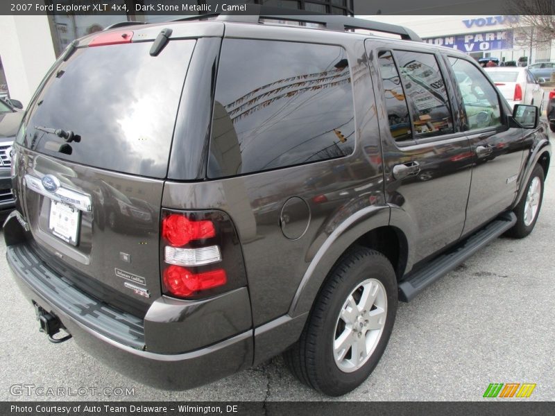 Dark Stone Metallic / Camel 2007 Ford Explorer XLT 4x4