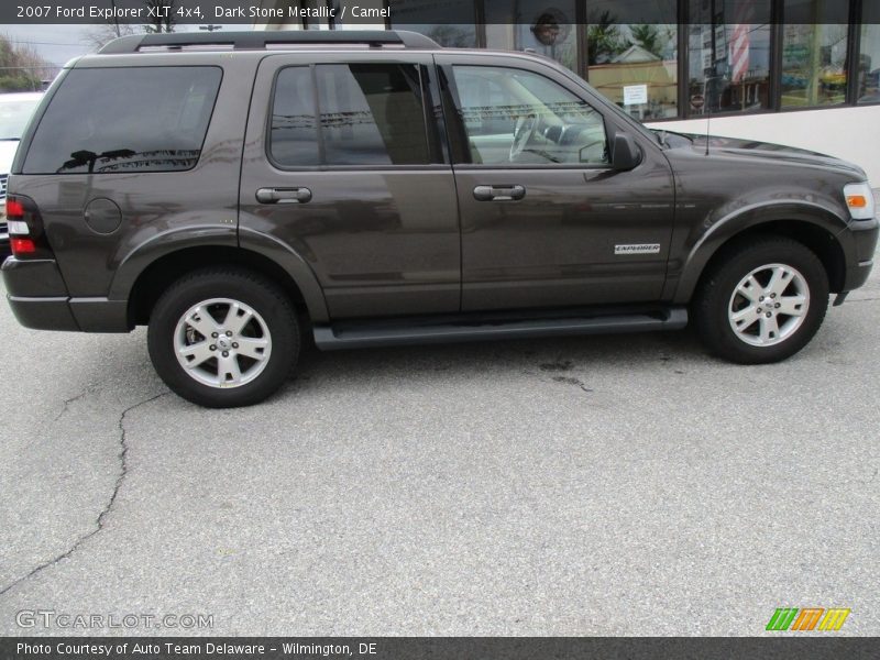 Dark Stone Metallic / Camel 2007 Ford Explorer XLT 4x4