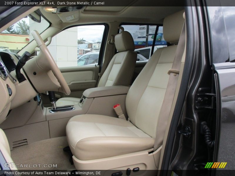 Dark Stone Metallic / Camel 2007 Ford Explorer XLT 4x4