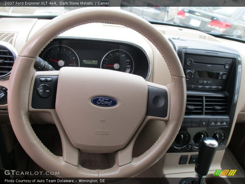 Dark Stone Metallic / Camel 2007 Ford Explorer XLT 4x4