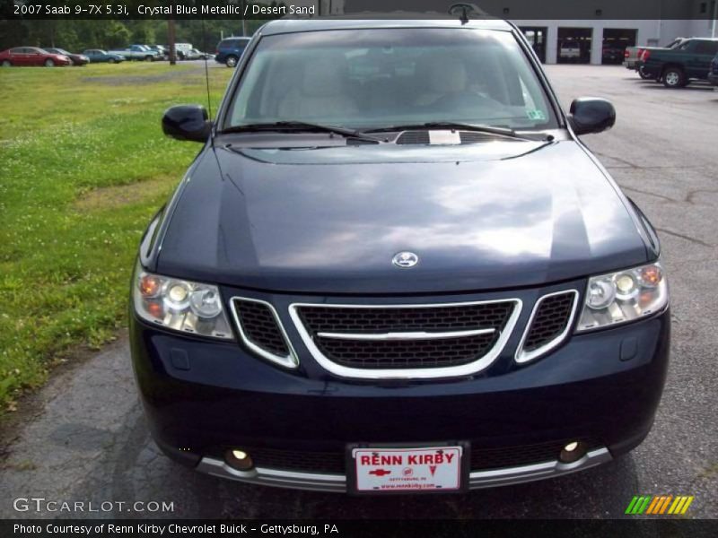 Crystal Blue Metallic / Desert Sand 2007 Saab 9-7X 5.3i