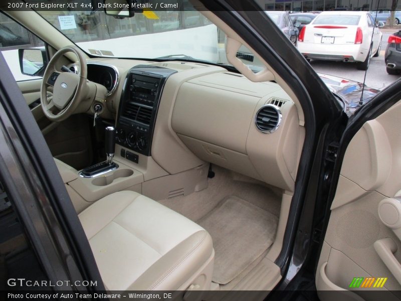 Dark Stone Metallic / Camel 2007 Ford Explorer XLT 4x4