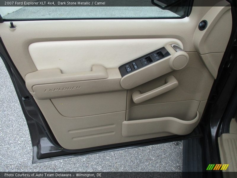 Dark Stone Metallic / Camel 2007 Ford Explorer XLT 4x4