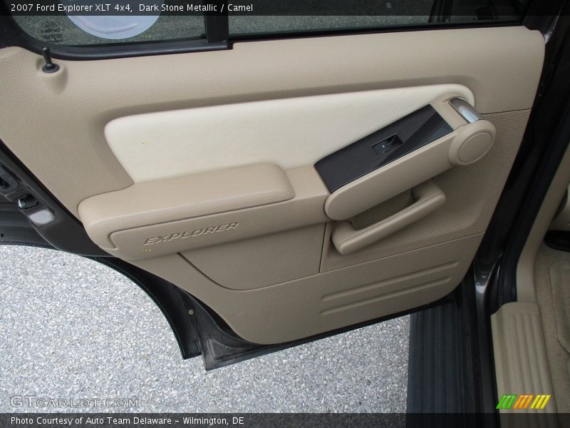 Dark Stone Metallic / Camel 2007 Ford Explorer XLT 4x4