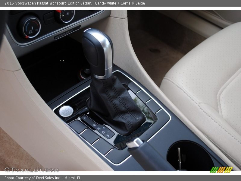 Candy White / Cornsilk Beige 2015 Volkswagen Passat Wolfsburg Edition Sedan