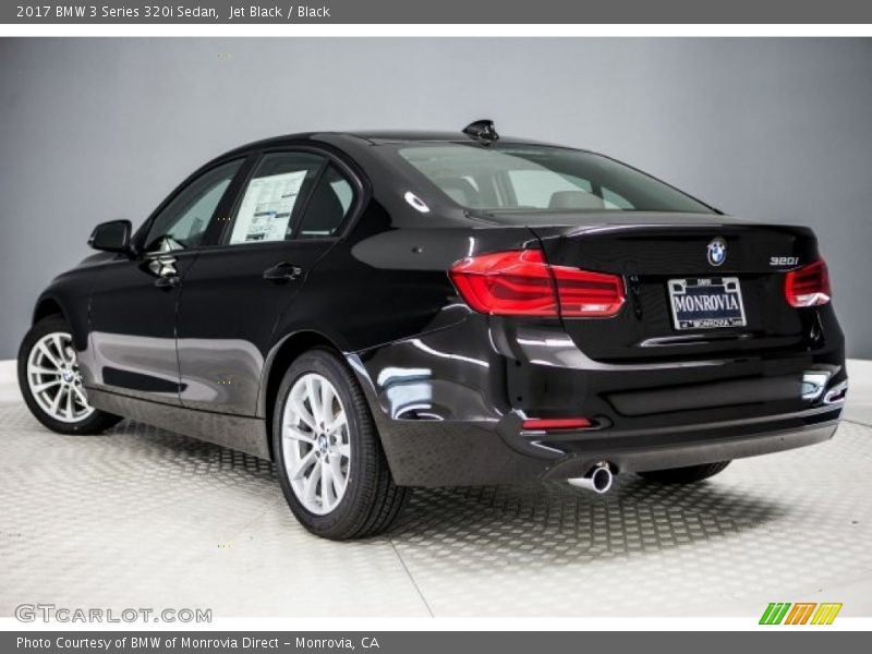 Jet Black / Black 2017 BMW 3 Series 320i Sedan
