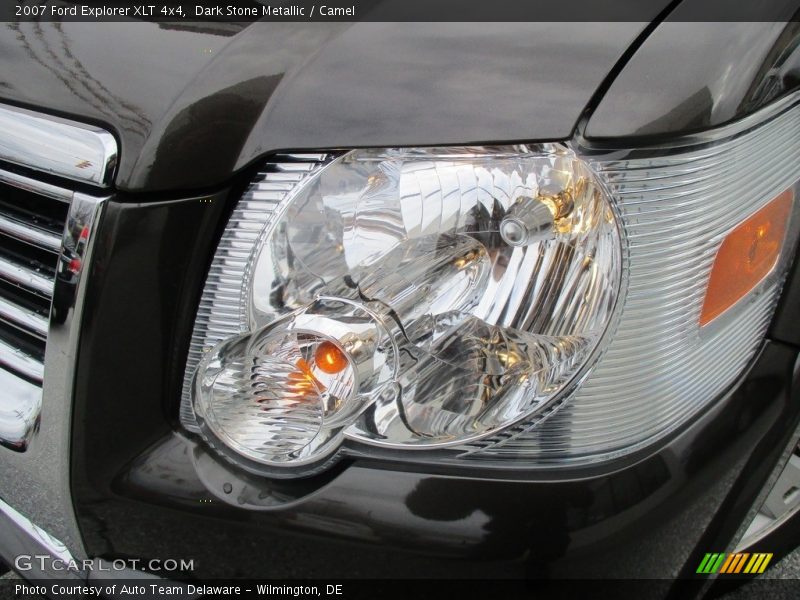 Dark Stone Metallic / Camel 2007 Ford Explorer XLT 4x4