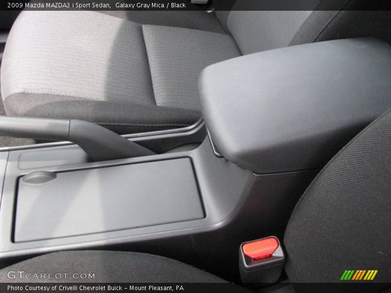 Galaxy Gray Mica / Black 2009 Mazda MAZDA3 i Sport Sedan