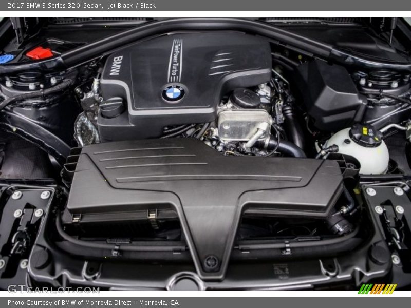  2017 3 Series 320i Sedan Engine - 2.0 Liter DI TwinPower Turbocharged DOHC 16-Valve VVT 4 Cylinder