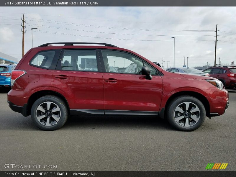 Venetian Red Pearl / Gray 2017 Subaru Forester 2.5i