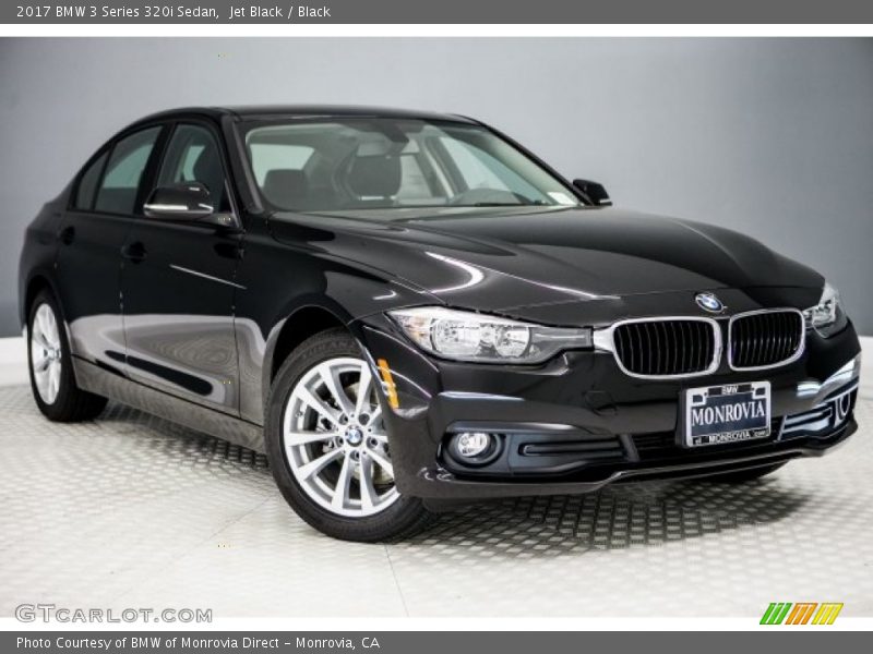 Jet Black / Black 2017 BMW 3 Series 320i Sedan