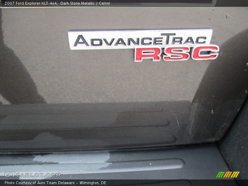 Dark Stone Metallic / Camel 2007 Ford Explorer XLT 4x4