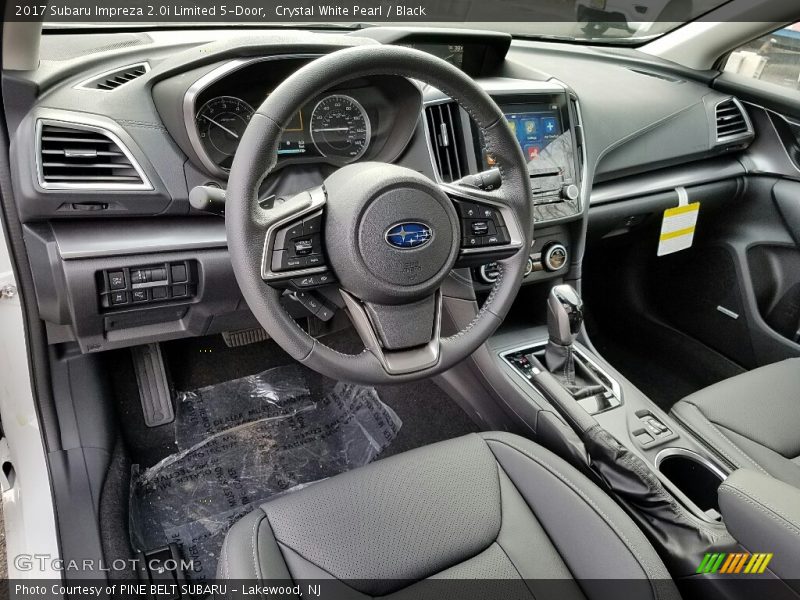  2017 Impreza 2.0i Limited 5-Door Black Interior