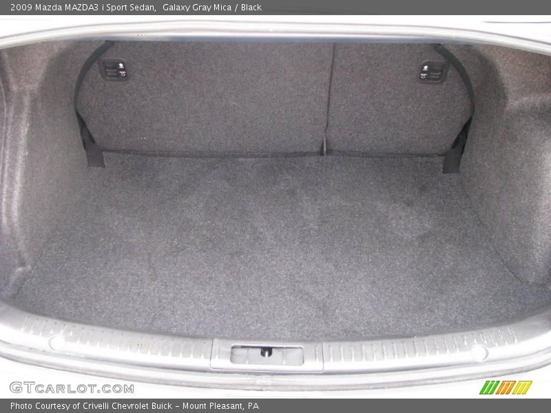 Galaxy Gray Mica / Black 2009 Mazda MAZDA3 i Sport Sedan