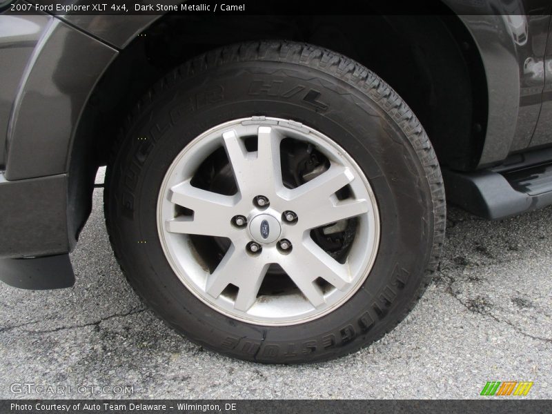 Dark Stone Metallic / Camel 2007 Ford Explorer XLT 4x4