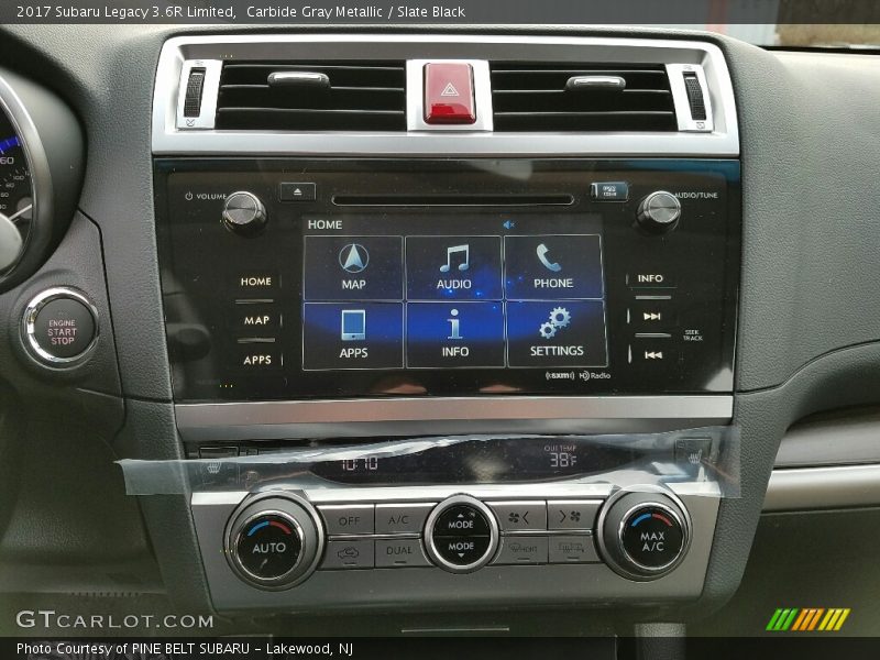 Carbide Gray Metallic / Slate Black 2017 Subaru Legacy 3.6R Limited