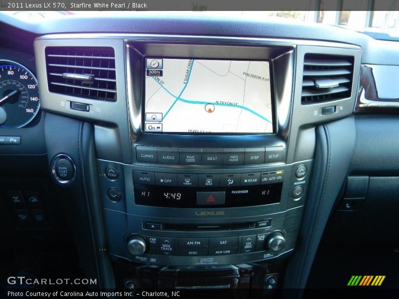 Starfire White Pearl / Black 2011 Lexus LX 570