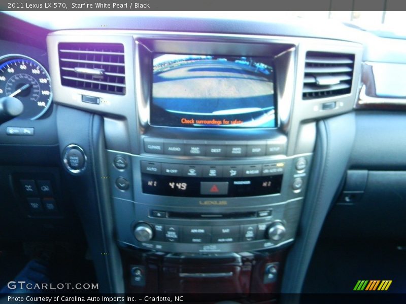 Starfire White Pearl / Black 2011 Lexus LX 570