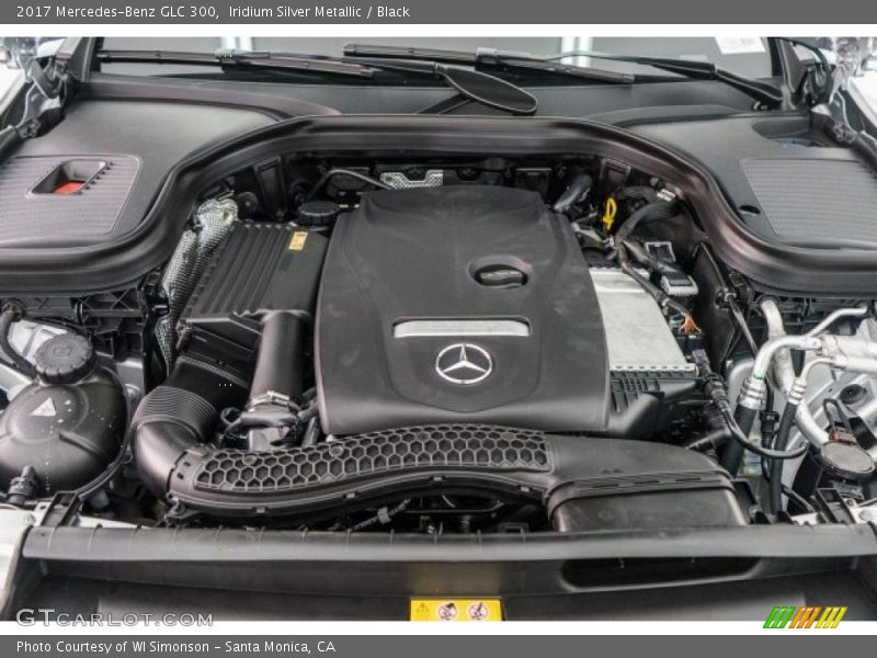 Iridium Silver Metallic / Black 2017 Mercedes-Benz GLC 300