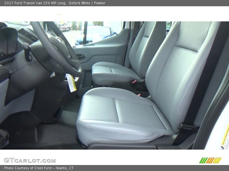 Front Seat of 2017 Transit Van 250 MR Long