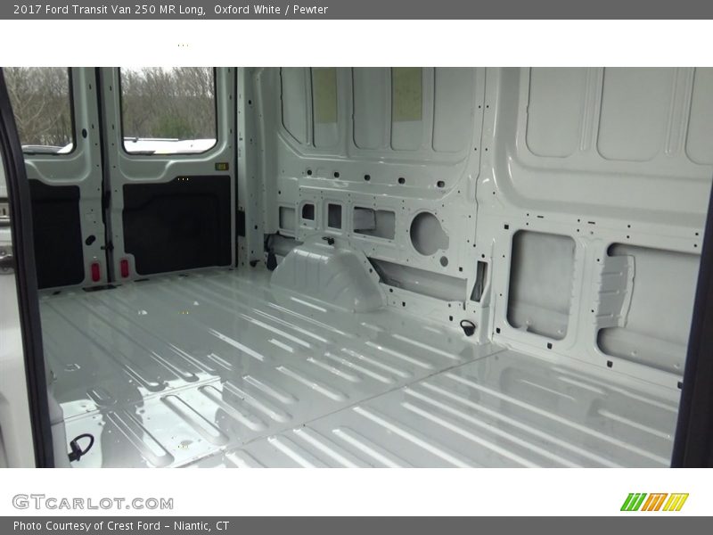 Oxford White / Pewter 2017 Ford Transit Van 250 MR Long