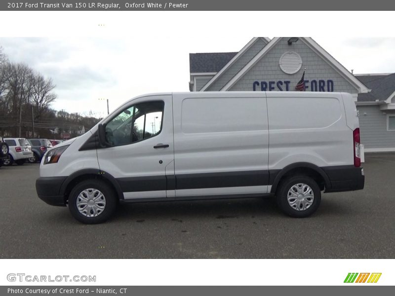 Oxford White / Pewter 2017 Ford Transit Van 150 LR Regular