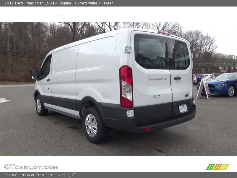 Oxford White / Pewter 2017 Ford Transit Van 150 LR Regular
