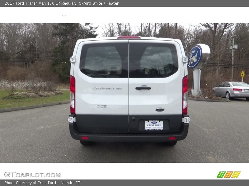 Oxford White / Pewter 2017 Ford Transit Van 150 LR Regular