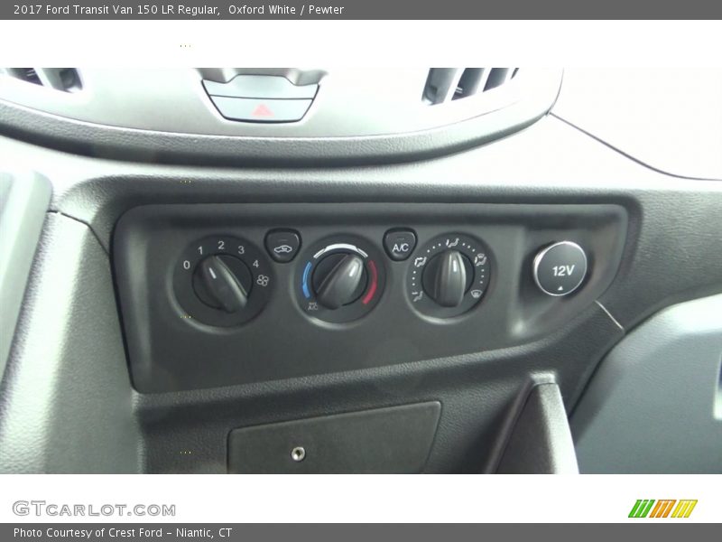 Controls of 2017 Transit Van 150 LR Regular
