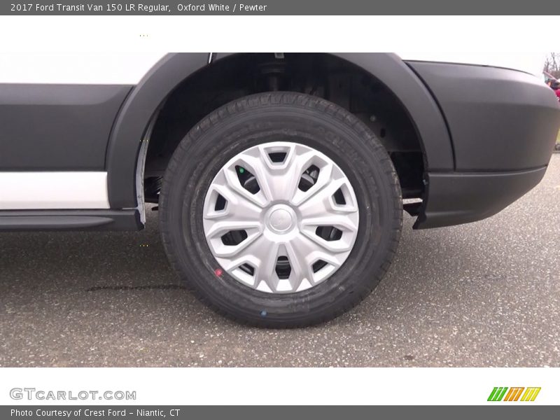Oxford White / Pewter 2017 Ford Transit Van 150 LR Regular