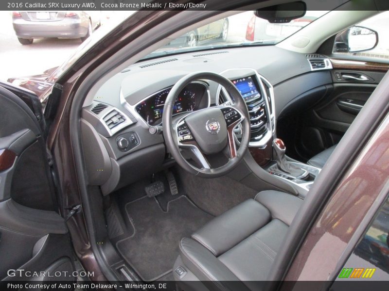 Cocoa Bronze Metallic / Ebony/Ebony 2016 Cadillac SRX Luxury AWD
