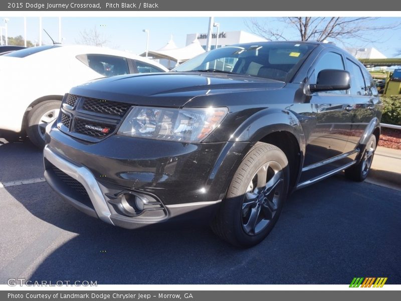 Pitch Black / Black 2015 Dodge Journey Crossroad