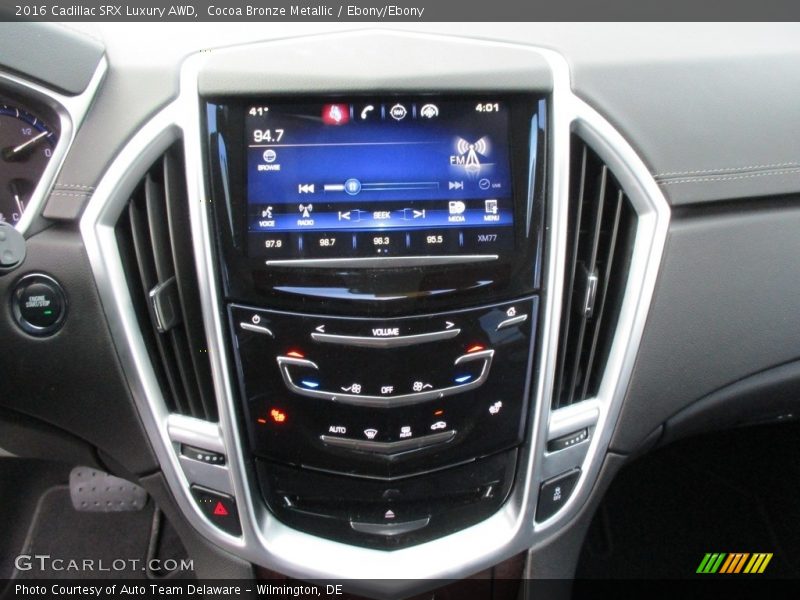Cocoa Bronze Metallic / Ebony/Ebony 2016 Cadillac SRX Luxury AWD
