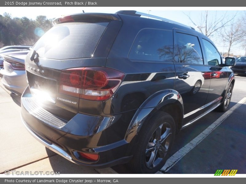 Pitch Black / Black 2015 Dodge Journey Crossroad