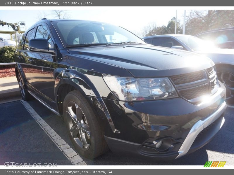 Pitch Black / Black 2015 Dodge Journey Crossroad