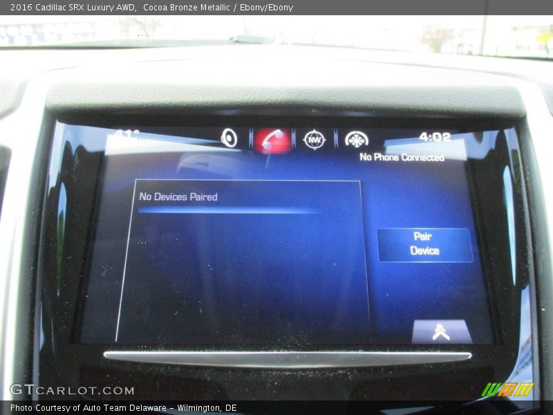 Cocoa Bronze Metallic / Ebony/Ebony 2016 Cadillac SRX Luxury AWD