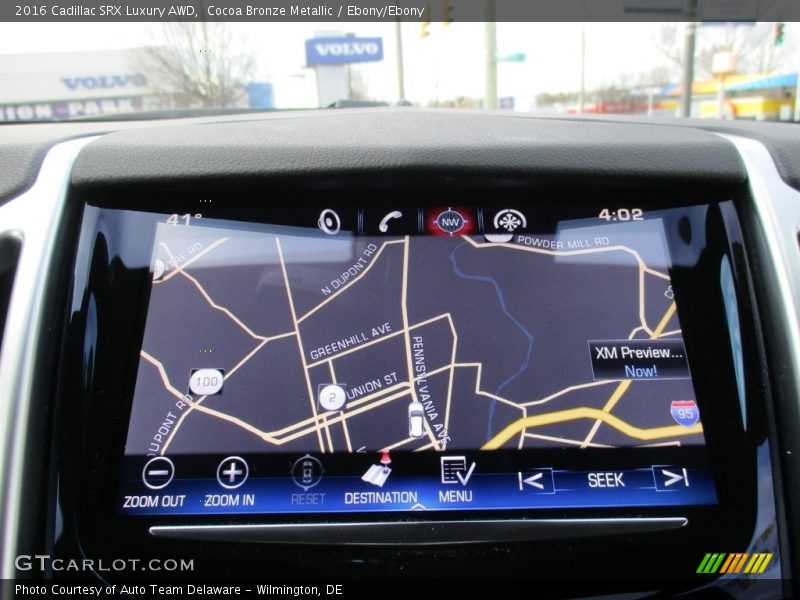 Cocoa Bronze Metallic / Ebony/Ebony 2016 Cadillac SRX Luxury AWD