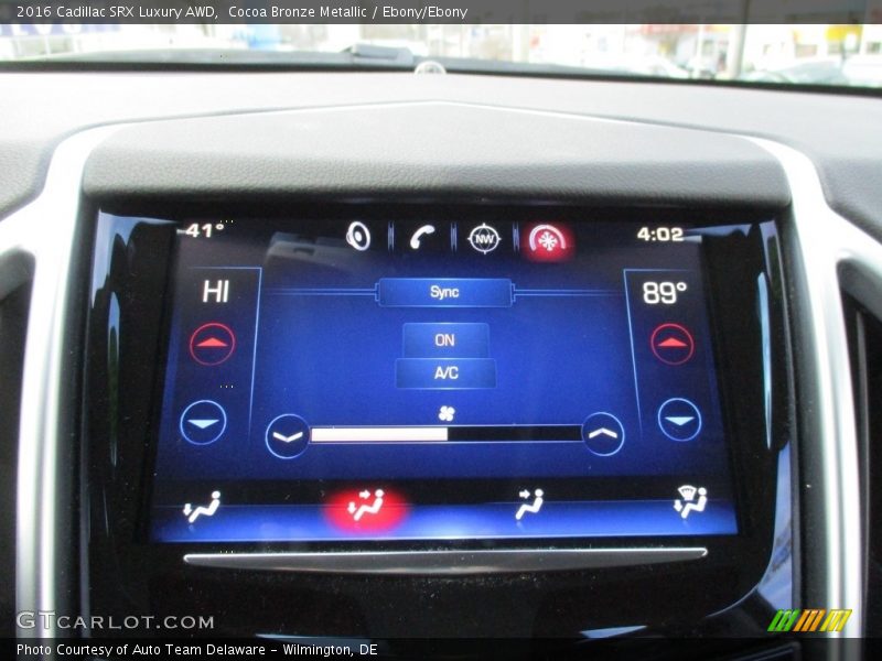 Cocoa Bronze Metallic / Ebony/Ebony 2016 Cadillac SRX Luxury AWD