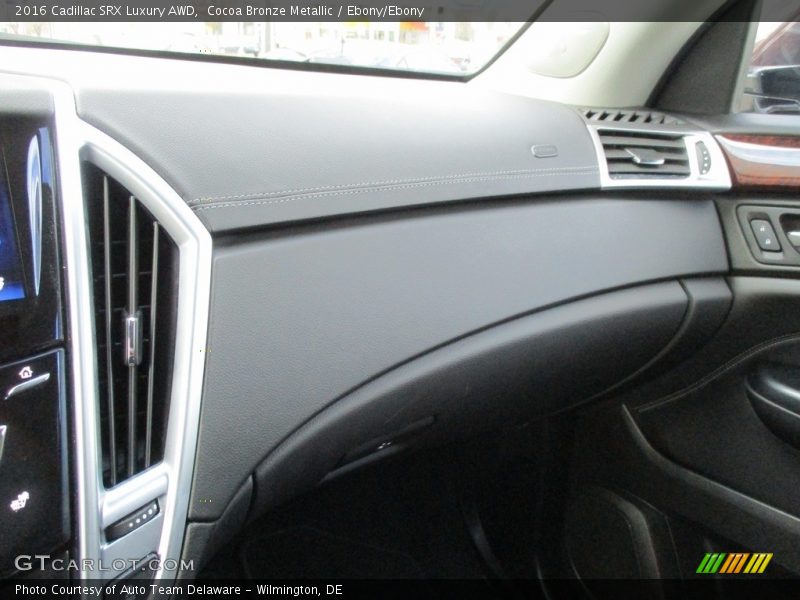 Cocoa Bronze Metallic / Ebony/Ebony 2016 Cadillac SRX Luxury AWD