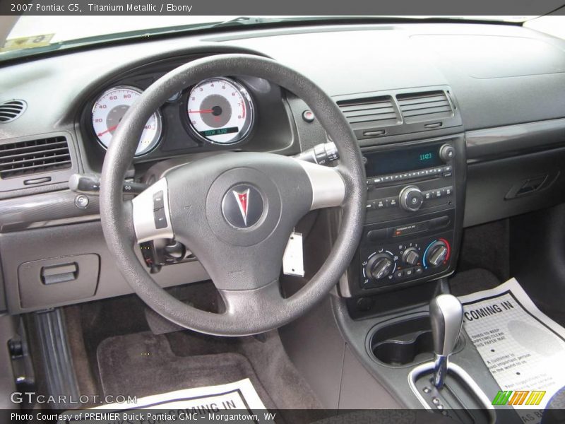 Titanium Metallic / Ebony 2007 Pontiac G5