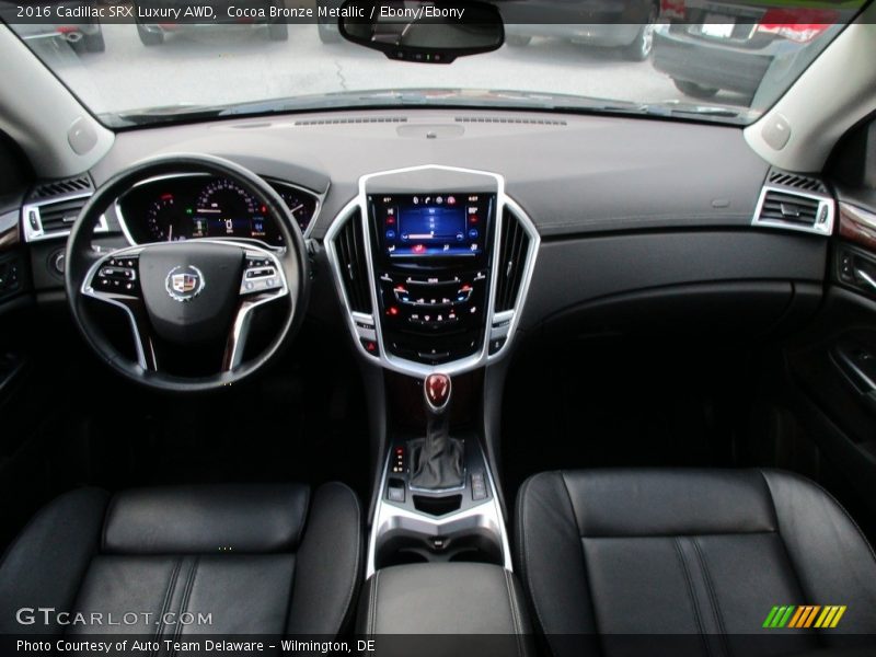 Cocoa Bronze Metallic / Ebony/Ebony 2016 Cadillac SRX Luxury AWD