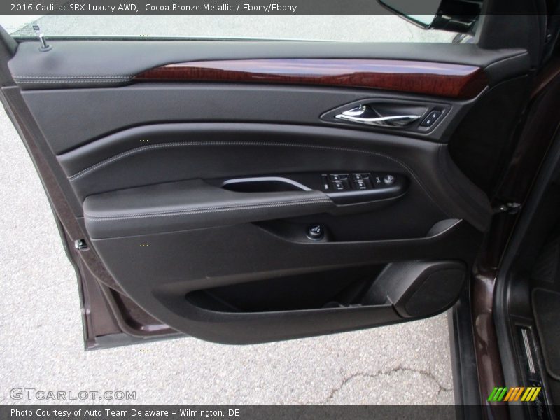 Cocoa Bronze Metallic / Ebony/Ebony 2016 Cadillac SRX Luxury AWD