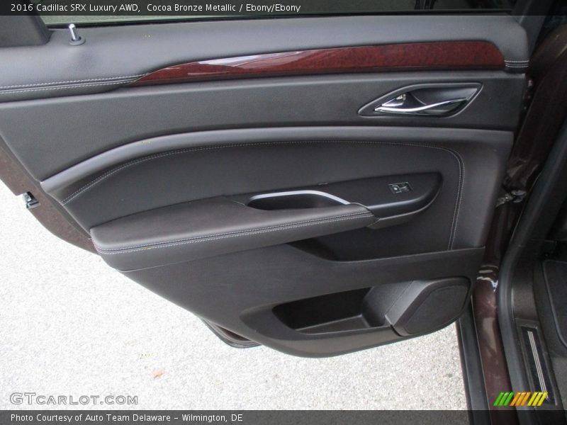 Cocoa Bronze Metallic / Ebony/Ebony 2016 Cadillac SRX Luxury AWD