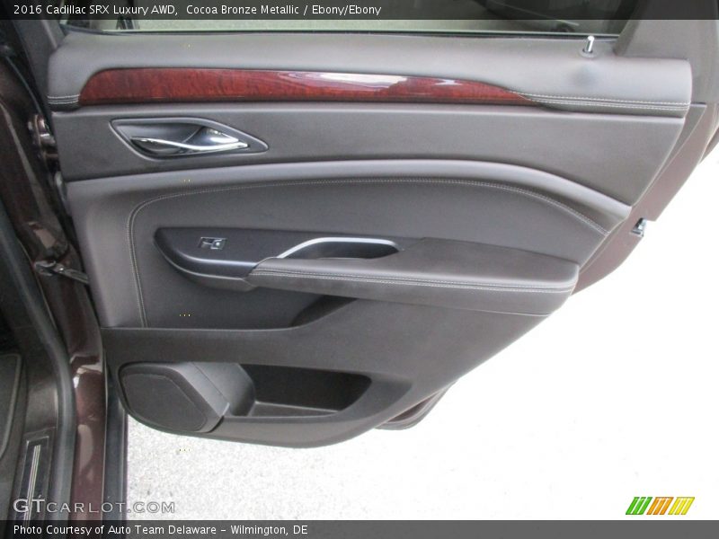 Cocoa Bronze Metallic / Ebony/Ebony 2016 Cadillac SRX Luxury AWD