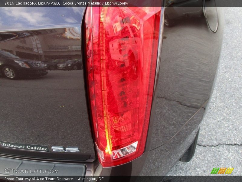 Cocoa Bronze Metallic / Ebony/Ebony 2016 Cadillac SRX Luxury AWD