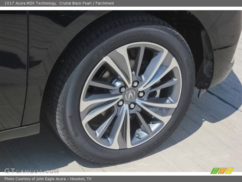 Crystal Black Pearl / Parchment 2017 Acura MDX Technology