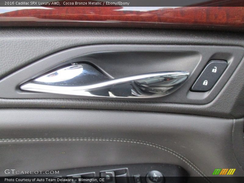 Cocoa Bronze Metallic / Ebony/Ebony 2016 Cadillac SRX Luxury AWD